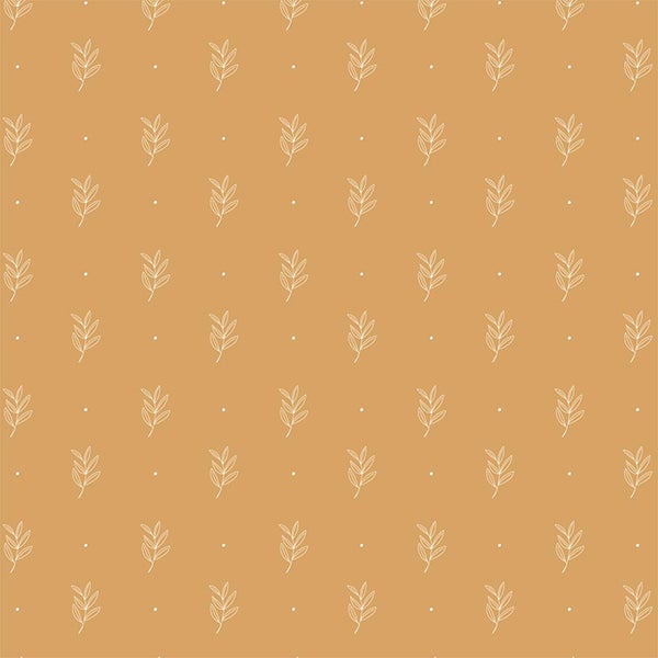 Servetti, lehdet, sinapinkeltainen