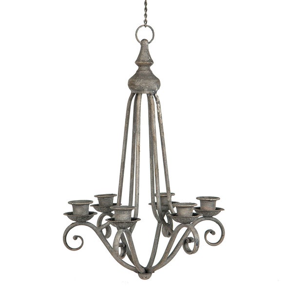 Metallinen kynttil&auml;kruunu