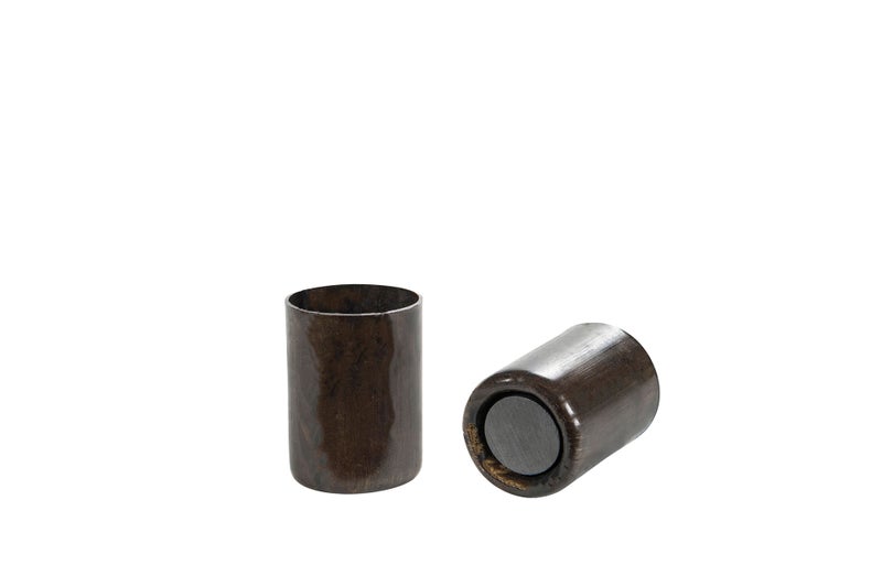 Kynttil&auml;pidike, antiikkiruskea 3 cm