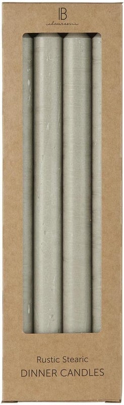 Kruunukynttil&auml; 4 kpl, tuhka