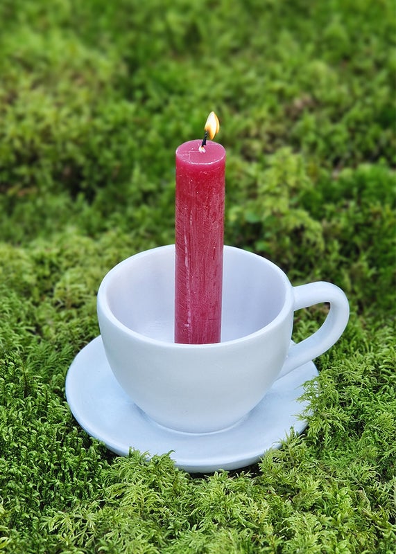 Kynttil&auml;njalka, kahvikuppi