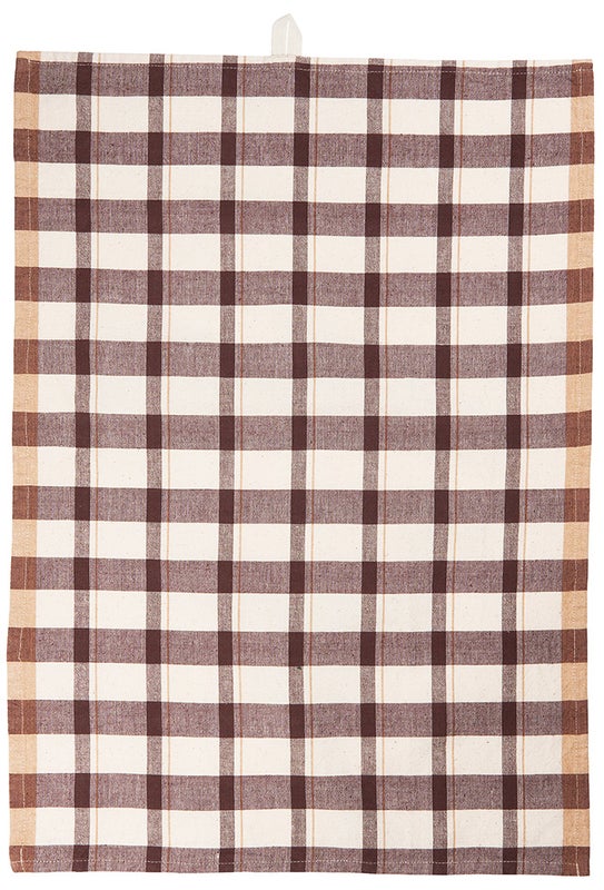 Keitti&ouml;pyyhe Malthe, ruskeat ruudut