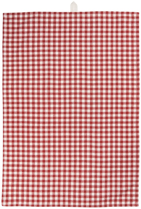 Keitti&ouml;pyyhe Martha, ruosteenpunaiset  ruudut