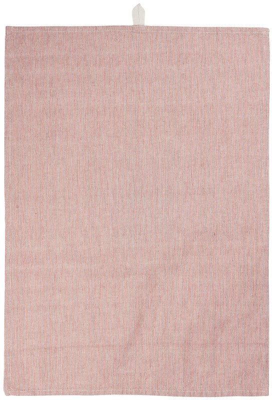 Keitti&ouml;pyyhe Mie, punertava raitakuvio