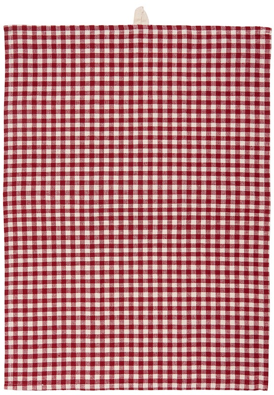 Keitti&ouml;pyyhe Asta, punaiset ruudut