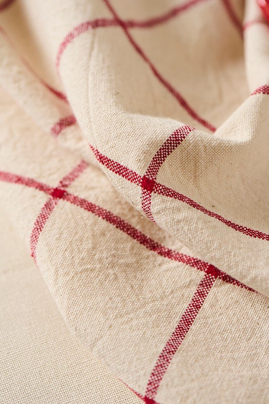 Keitti&ouml;pyyhe Vera, punaiset ruudut