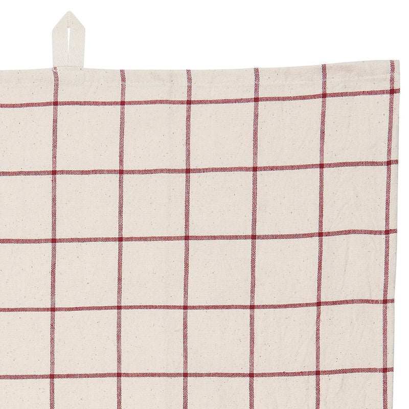 Keitti&ouml;pyyhe Vera, punaiset ruudut