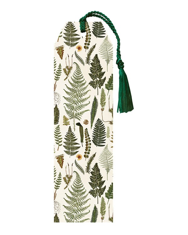 Kirjanmerkki tupsulla, Saniainen