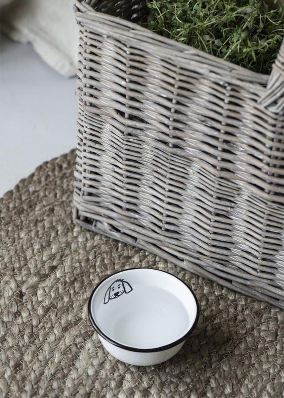 Koiran emalinen kuppi,  eri kokoja