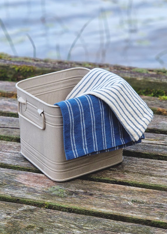 Keitti&ouml;pyyhe Carl, siniset raidat