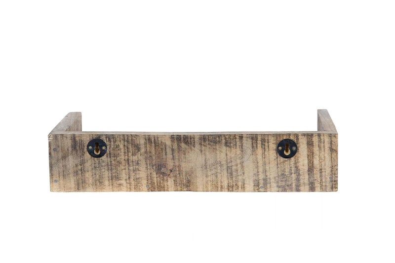 Antiikkipuinen hylly, 35 cm