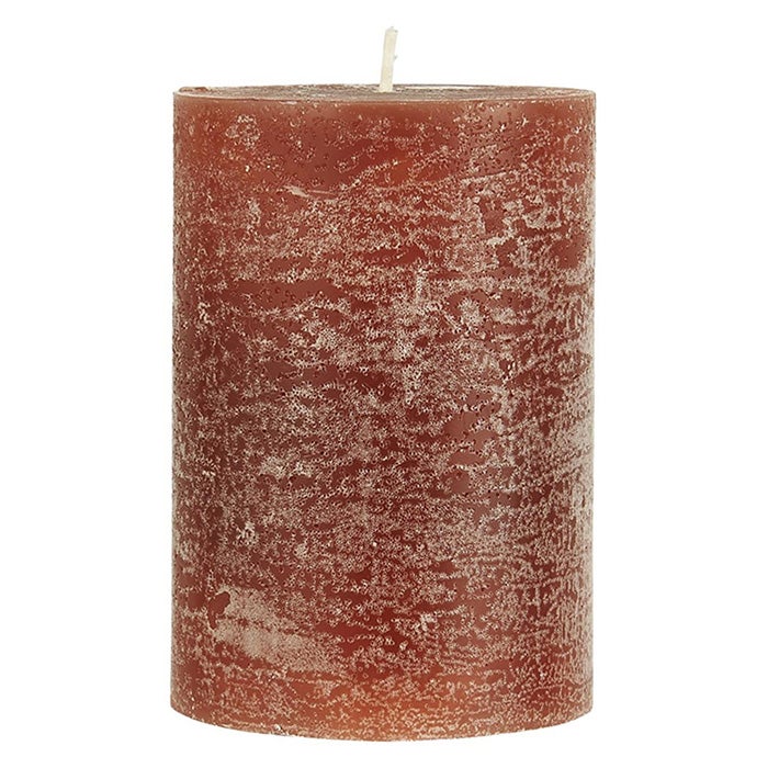 P&ouml;yt&auml;kynttil&auml;, ruskea 10 cm