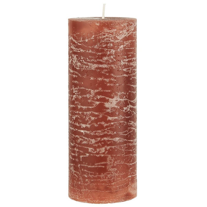 P&ouml;yt&auml;kynttil&auml;, ruskea 18 cm