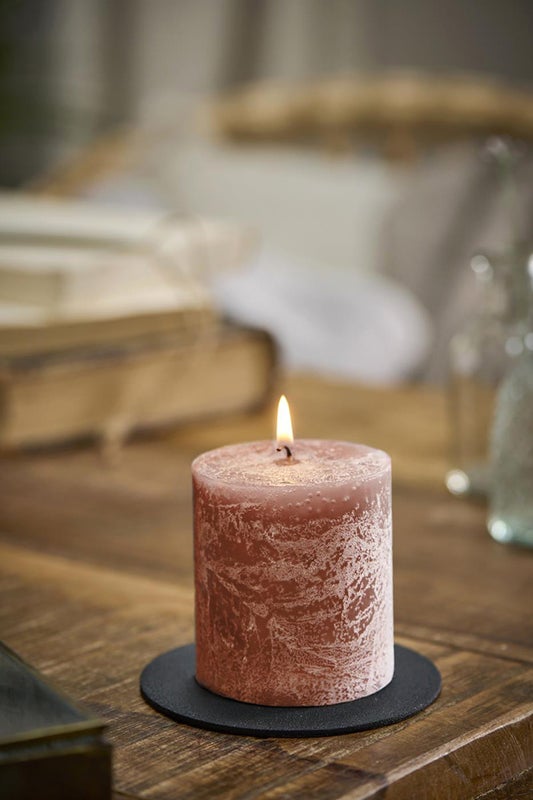 P&ouml;yt&auml;kynttil&auml;, ruskea 7,5 cm